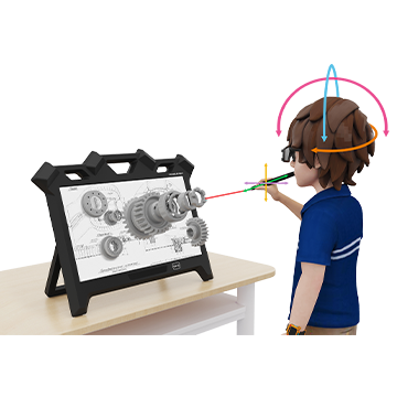 24 inch 3D Interactive all-in-one machine