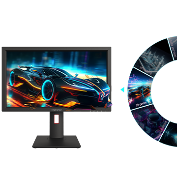 Active Polarzation 3D Monitor